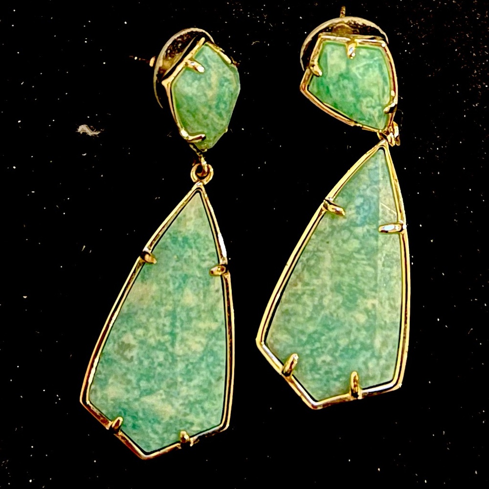 Kendra Scott Teal Earrings